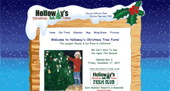 Desktop Screenshot of hollowaysfarm.com