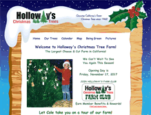 Tablet Screenshot of hollowaysfarm.com